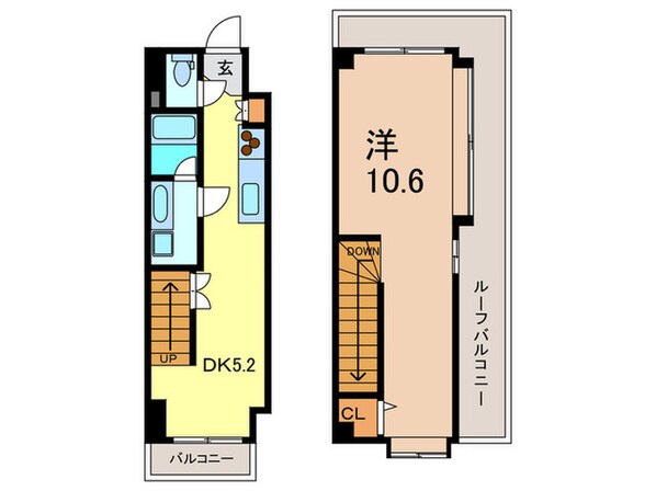 Casa Splendido Toranomon Estの物件間取画像